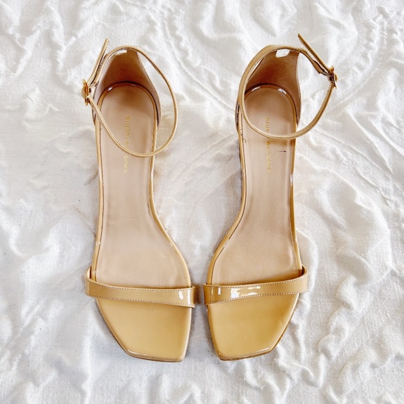 Stuart Weitzman Nudistcurve Wedge Sandal Size 9.5 New - Picture 9 of 11